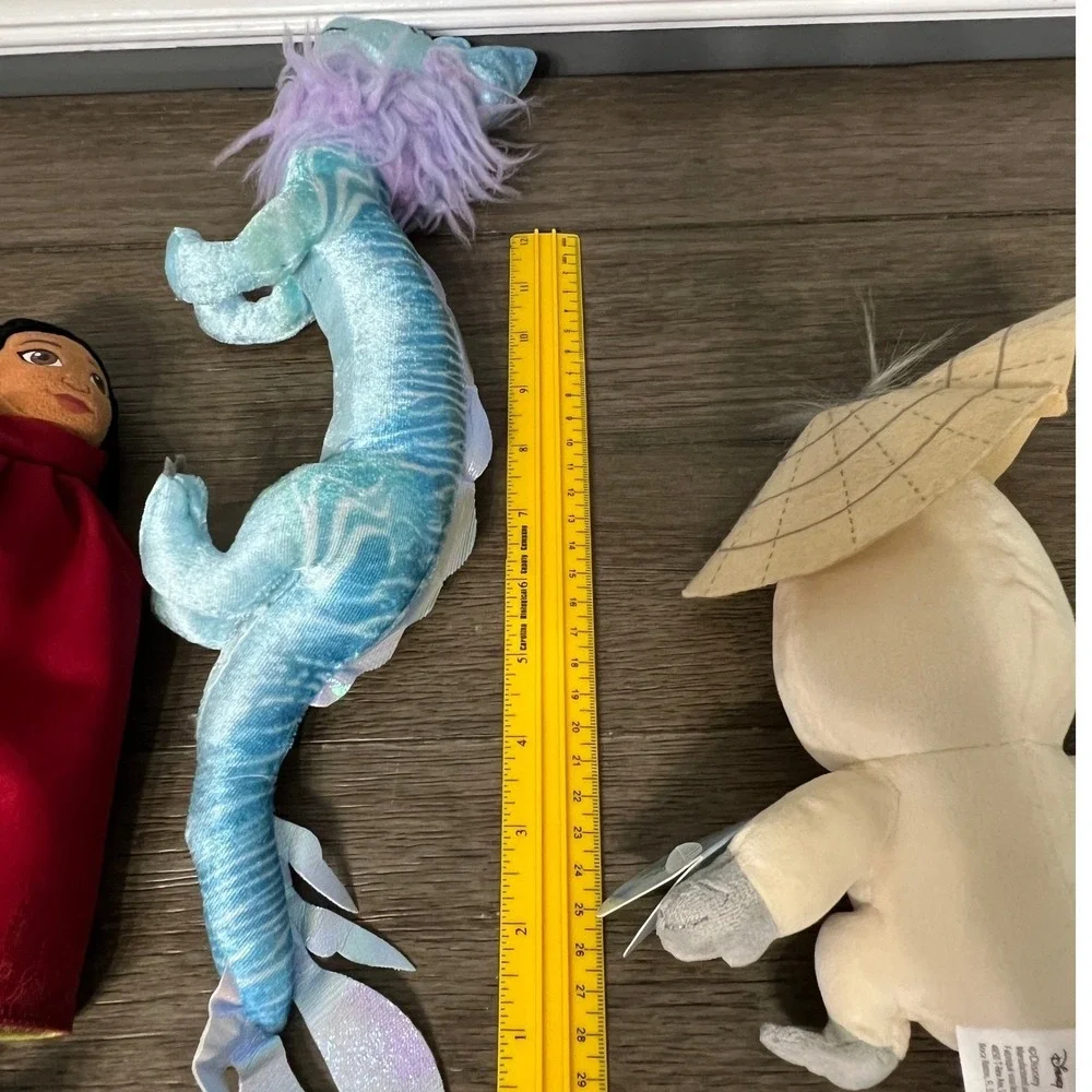 Disney Raya Last Dragon Plush‎ Lot of 3 Figures Stuffed Animal